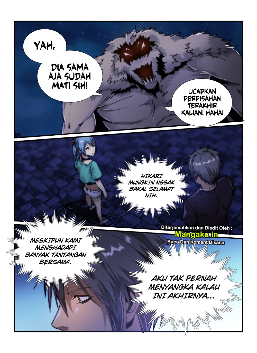 Death Field Chapter 40 Bahasa Indonesia