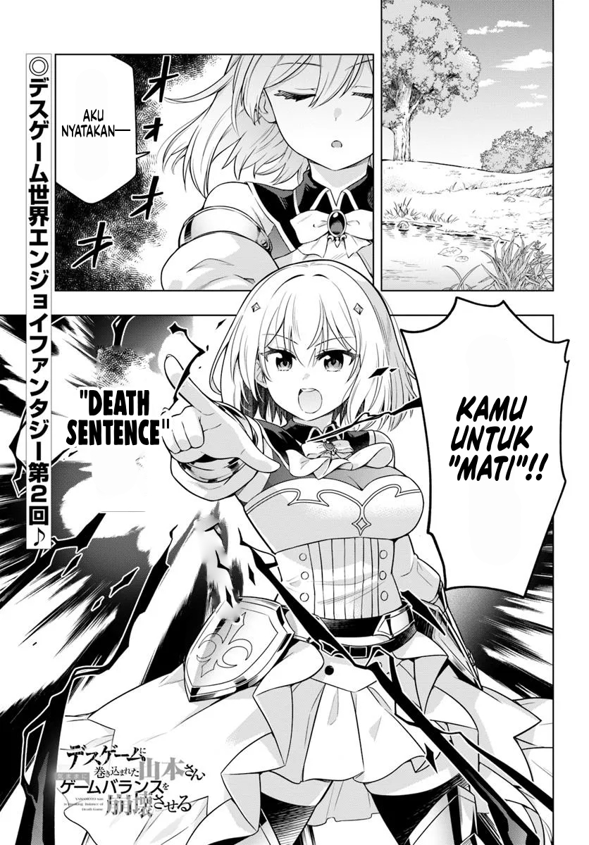 Death Game ni Makikomareta Yamamoto-san, Kimama ni Game Balance wo Houkaisaseru Chapter 02 Bahasa Indonesia