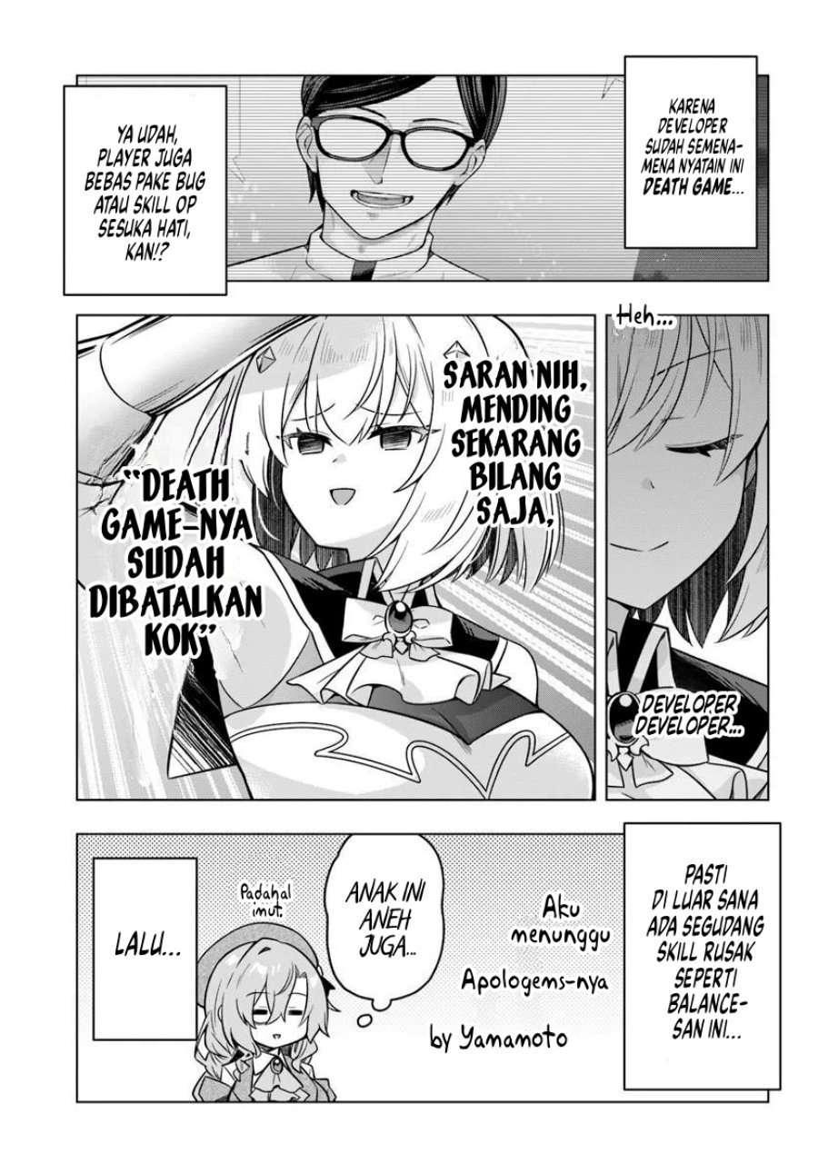 Death Game ni Makikomareta Yamamoto-san, Kimama ni Game Balance wo Houkaisaseru Chapter 05 Bahasa Indonesia