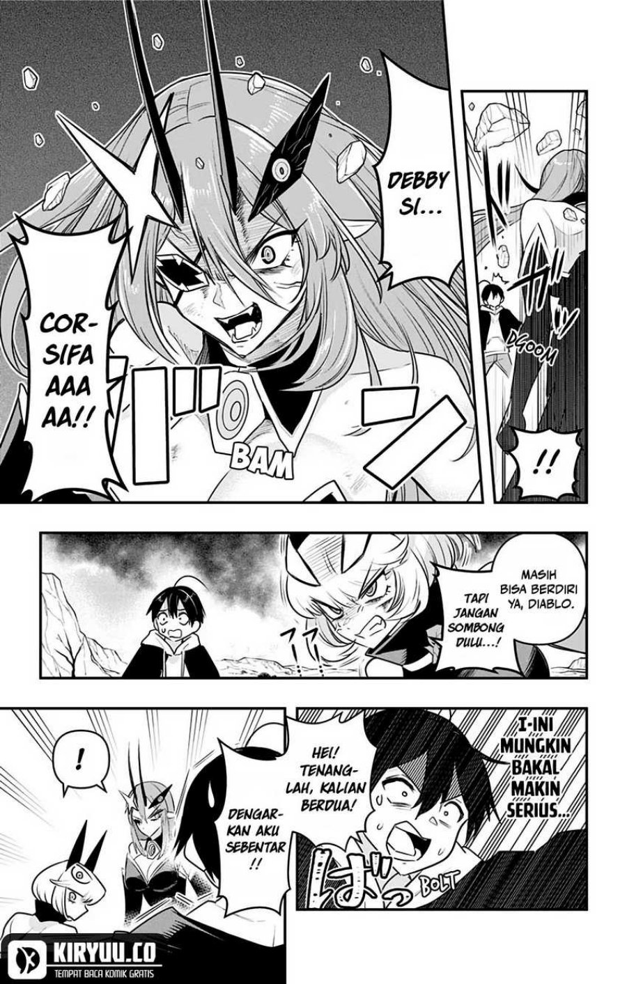 Debby the Corsifa wa Makezugirai chapter 36