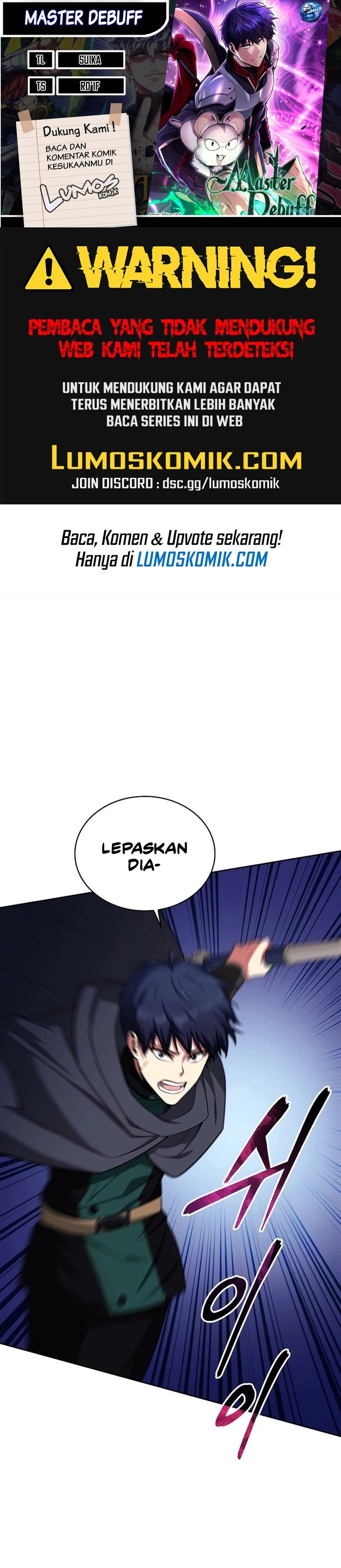 Debuff Master Chapter 32 Bahasa Indonesia
