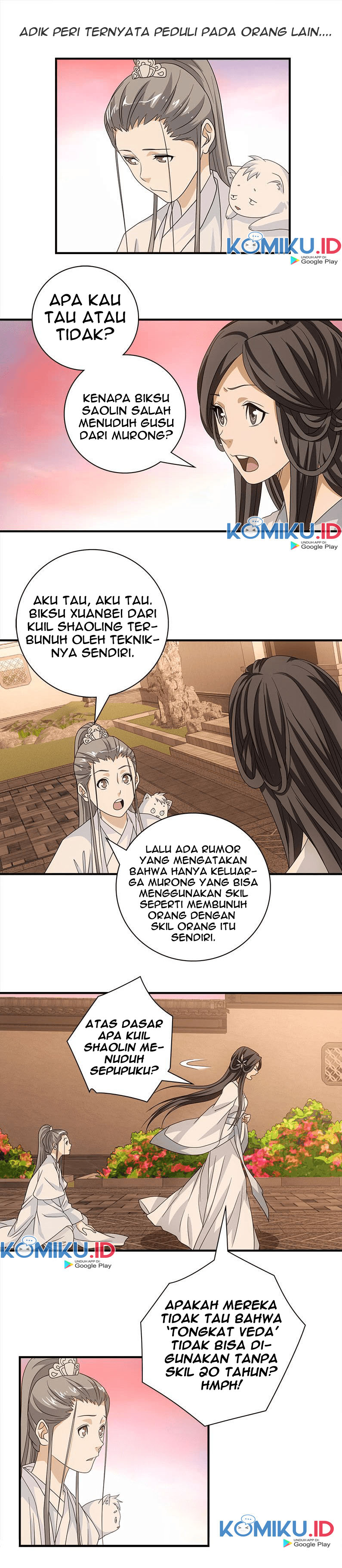 Demi-Gods and Semi-Devils Chapter 72 Bahasa Indonesia