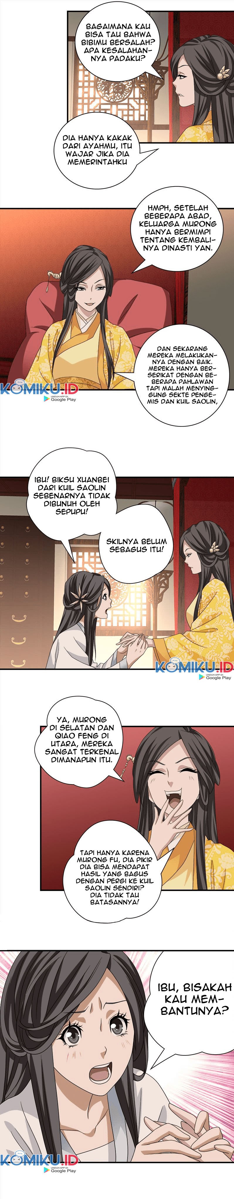 Demi-Gods and Semi-Devils Chapter 72 Bahasa Indonesia