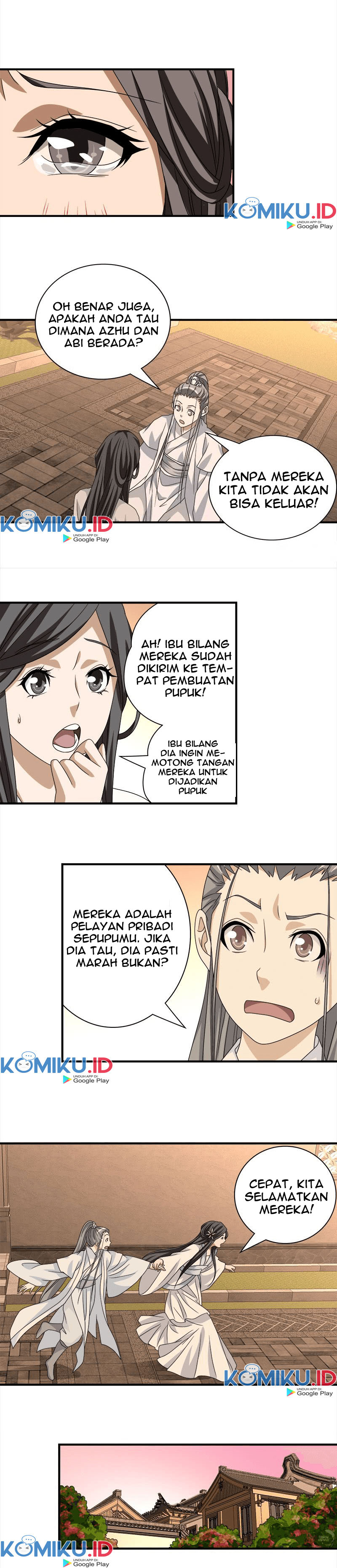 Demi-Gods and Semi-Devils Chapter 72 Bahasa Indonesia