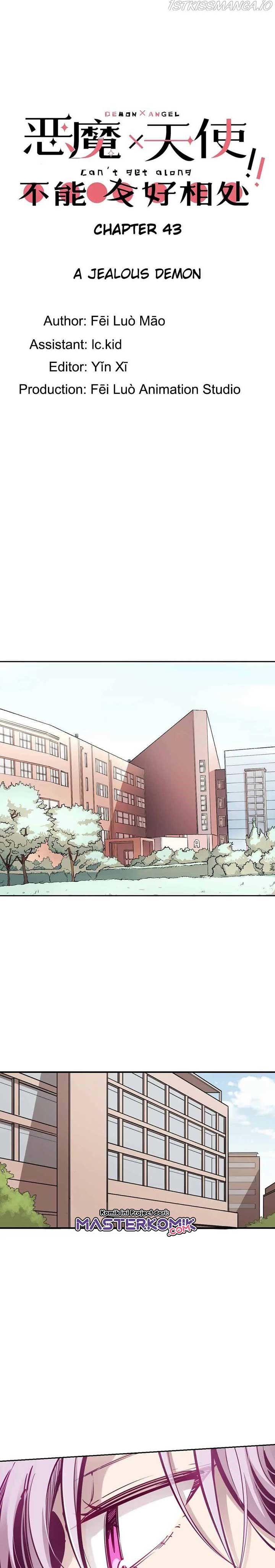 Demon X Angel, Can’t Get Along! Chapter 43 Bahasa Indonesia