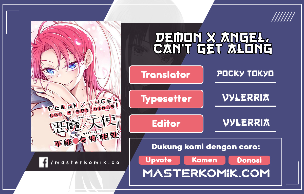 Demon X Angel, Can’t Get Along! Chapter 44 Bahasa Indonesia
