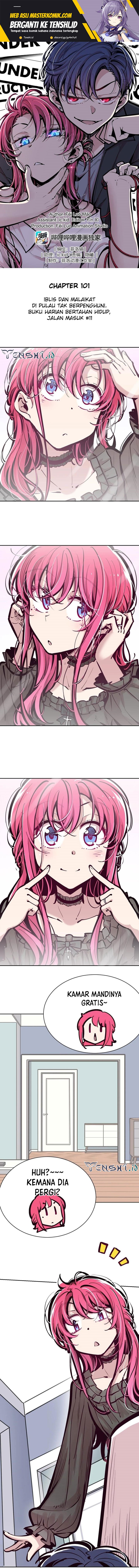 Demon X Angel, Can’t Get Along! Chapter 101 Bahasa Indonesia