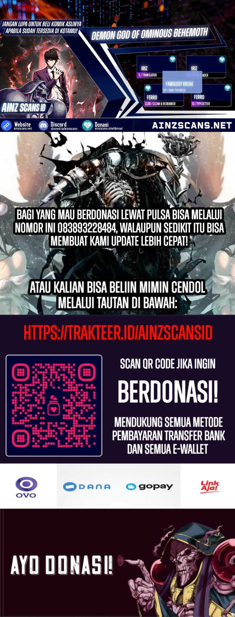 Demon God of Apocalyptic Behemoth Chapter 18 Bahasa Indonesia