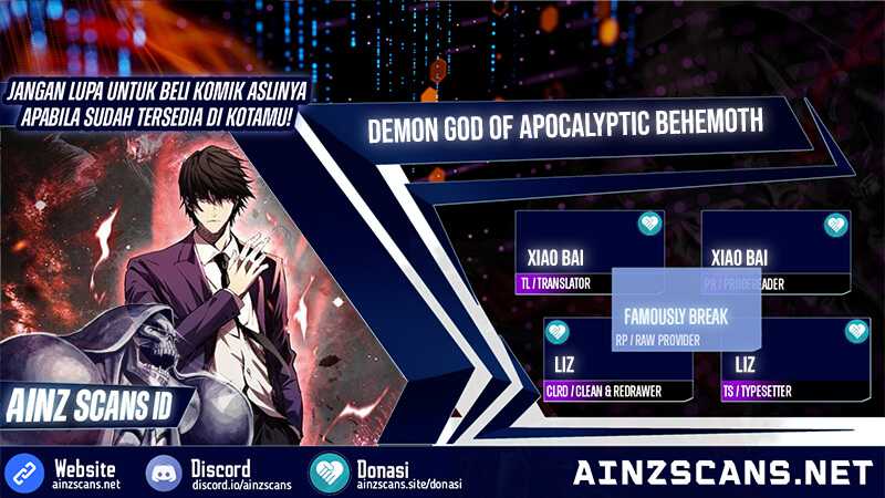 Demon God of Apocalyptic Behemoth Chapter 25 Bahasa Indonesia