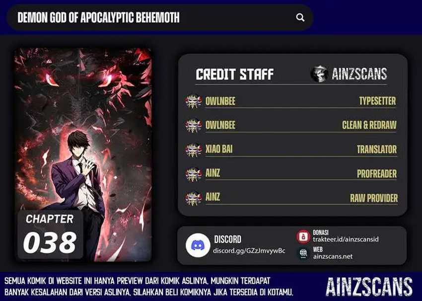 Demon God of Apocalyptic Behemoth chapter 38