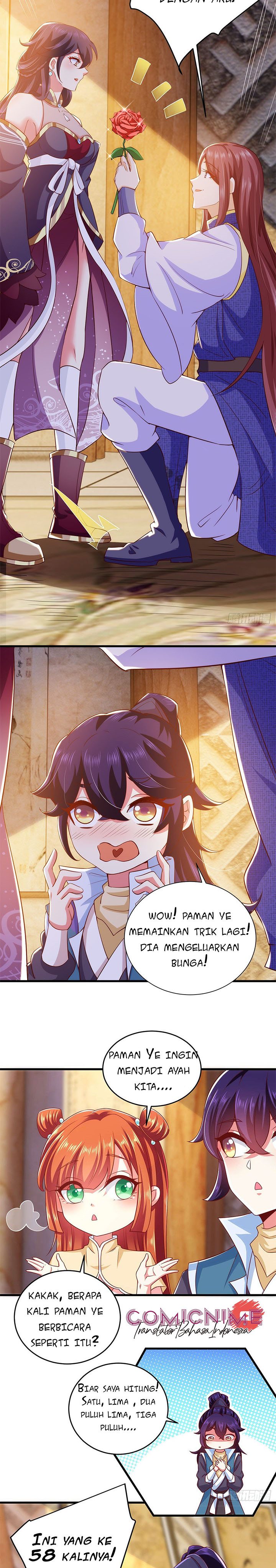 Demon King Domination Pet Genius Meng Bao Belly Black Mother Chapter 17 Bahasa Indonesia