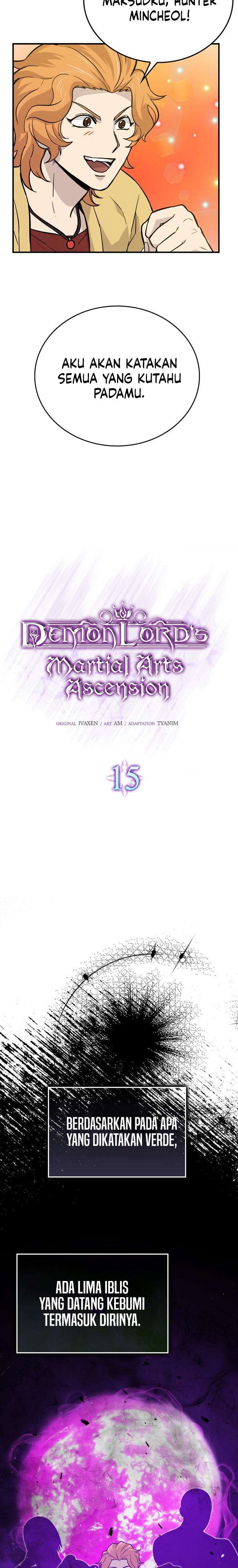 Demon Lord’s Martial Arts Ascension chapter 15