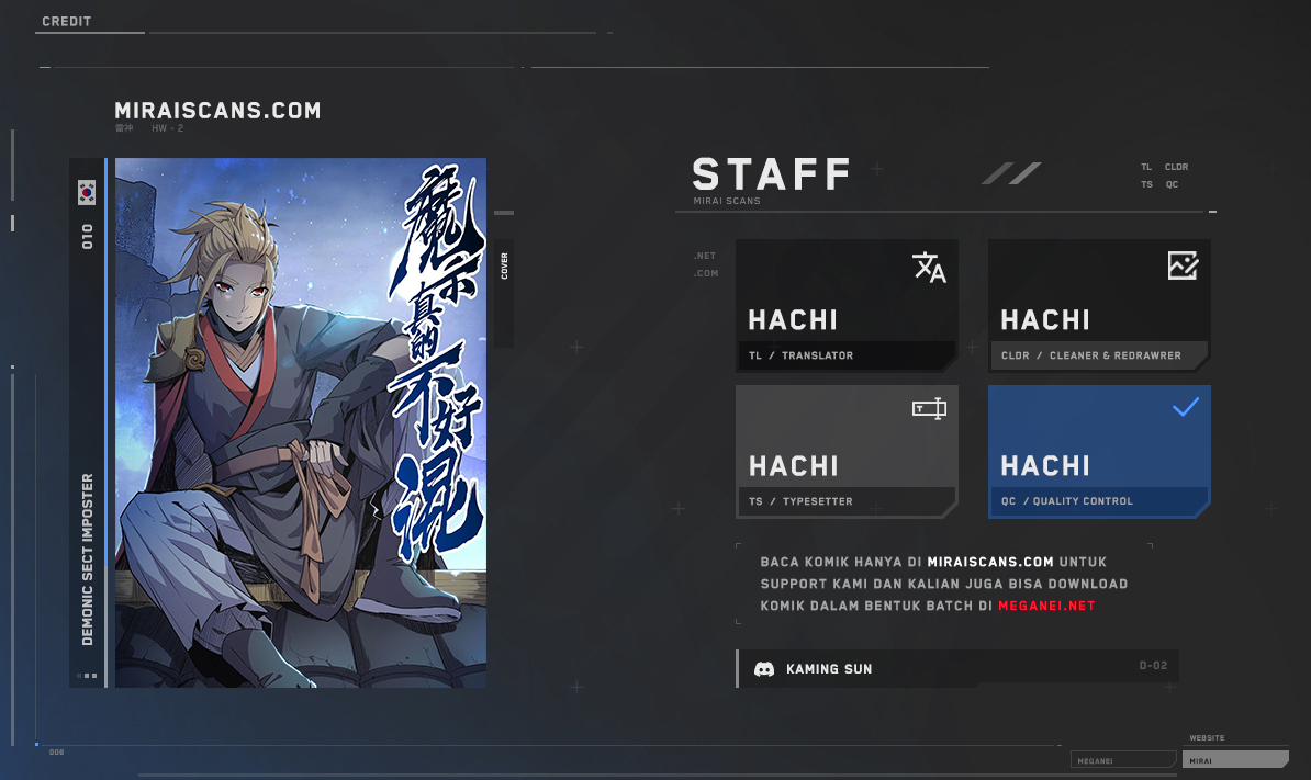 Demonic Sect Imposter Chapter 10 Bahasa Indonesia