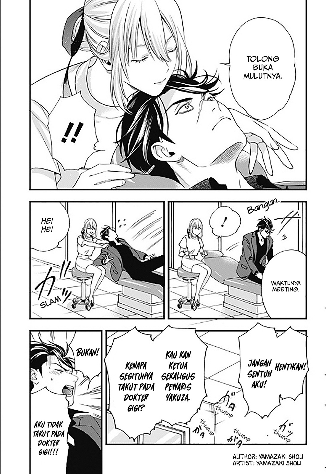 Dentist-San, Your Boobs Are Touching Me! Chapter 00 Bahasa Indonesia