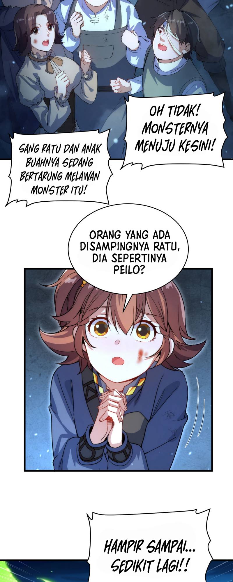 Despite Coming From The Abyss, I Will Save Humanity Chapter 55 Bahasa Indonesia