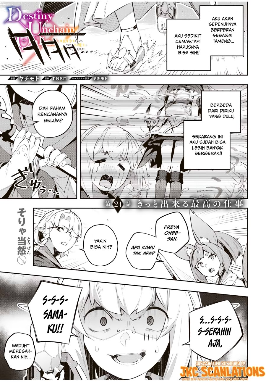 Destiny Unchain Online Chapter 24 Bahasa Indonesia
