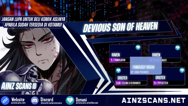 Devious Son Of Heaven Chapter 24 Bahasa Indonesia