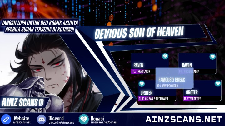Devious Son of Heaven Chapter 66 Bahasa Indonesia