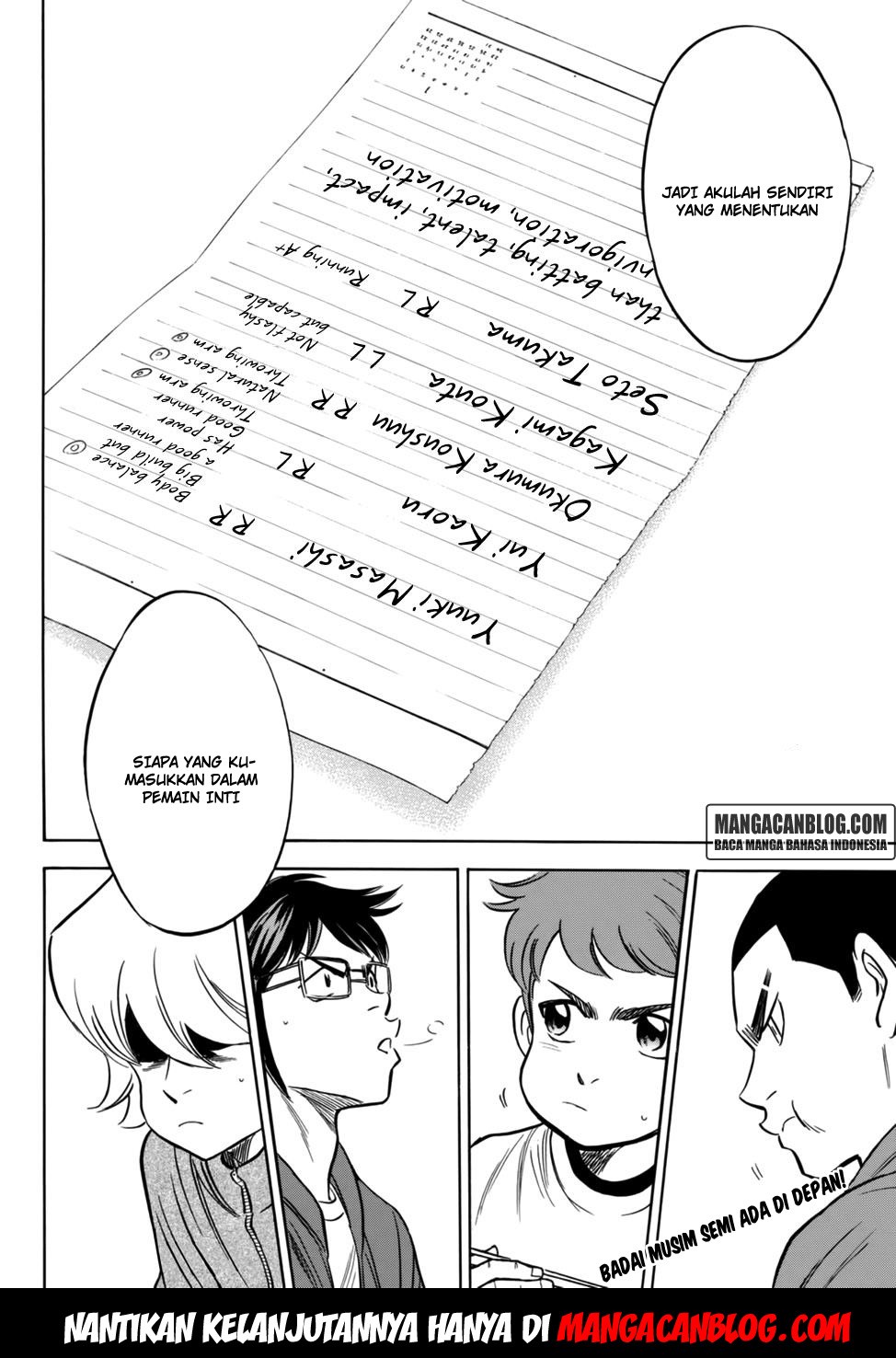 Diamond no Ace Act 2 chapter 21