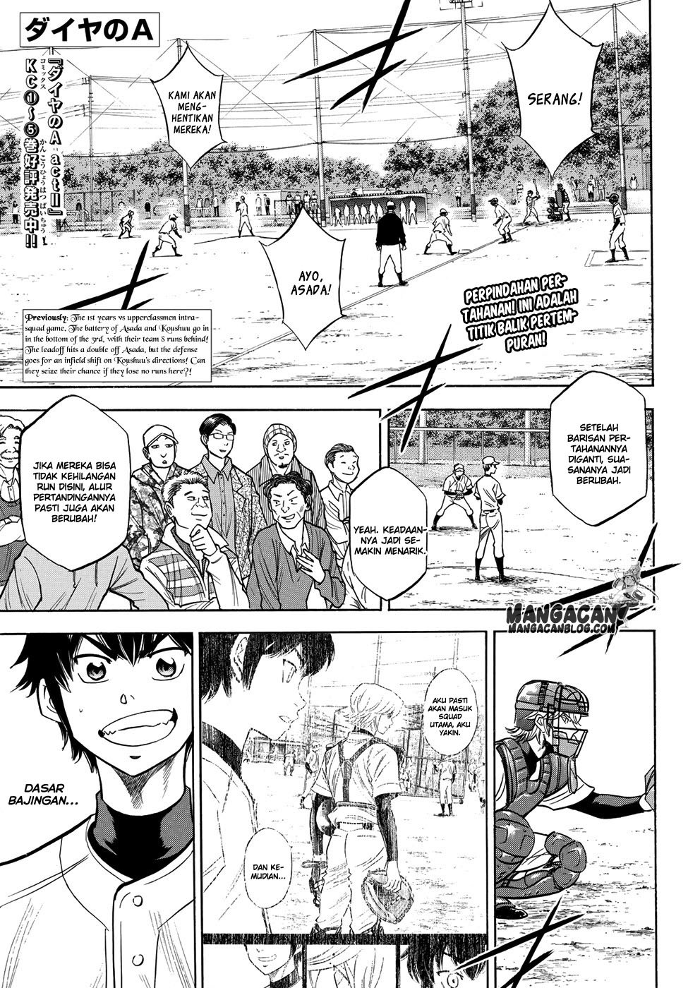 Diamond no Ace Act 2 chapter 56