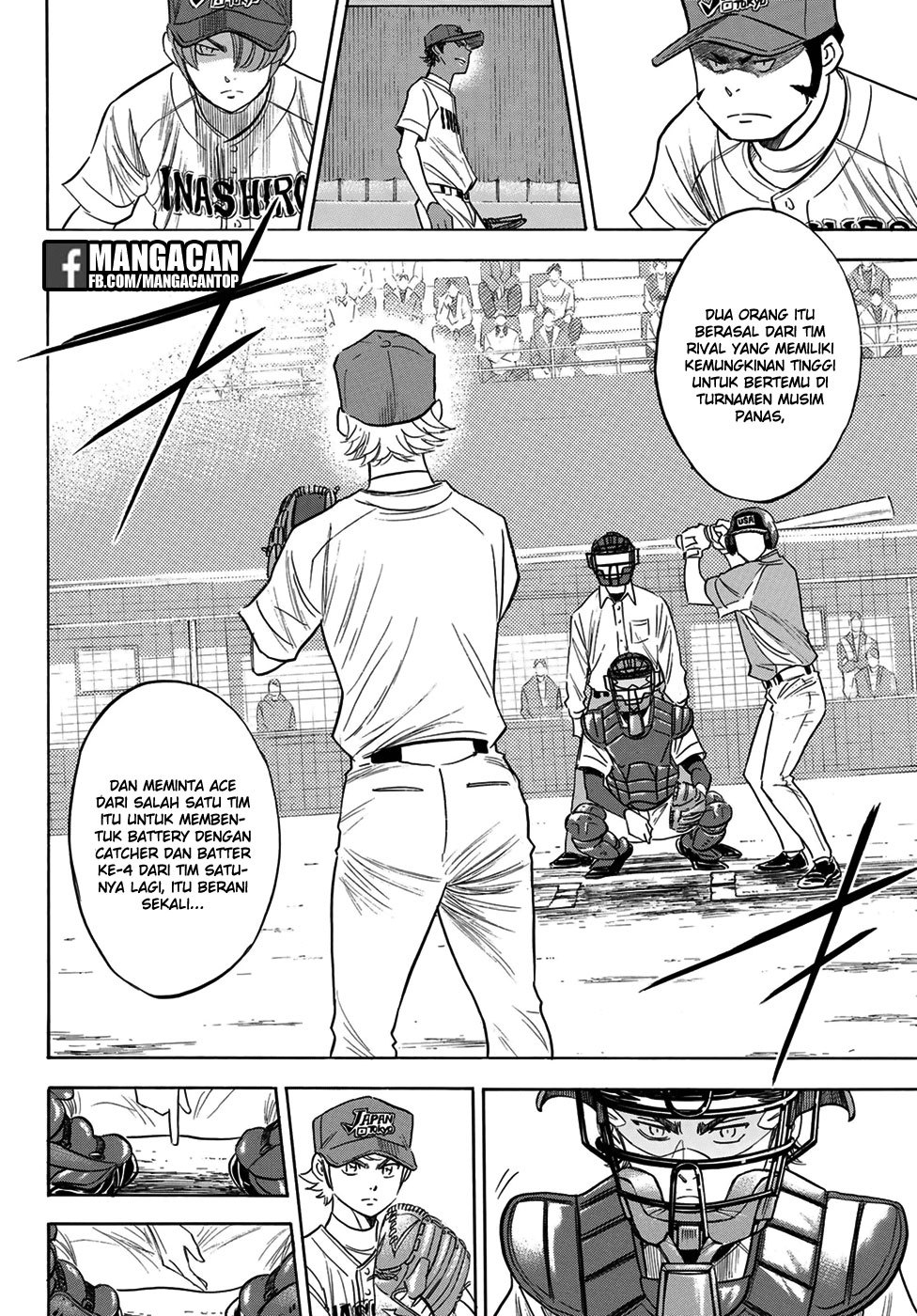 Diamond no Ace Act 2 Chapter 112 Bahasa Indonesia