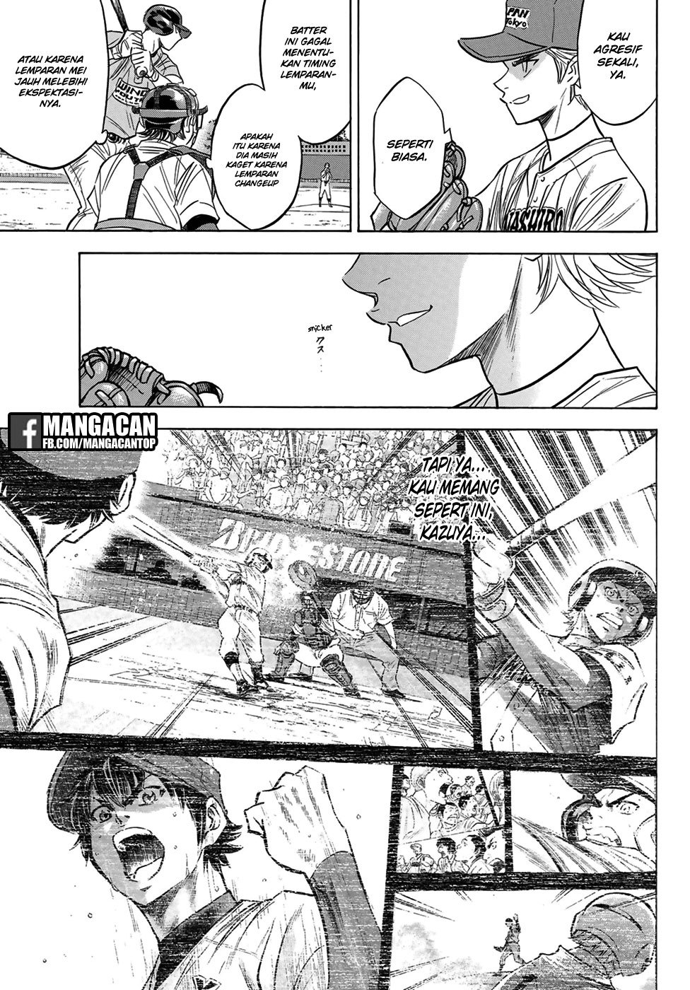 Diamond no Ace Act 2 Chapter 112 Bahasa Indonesia