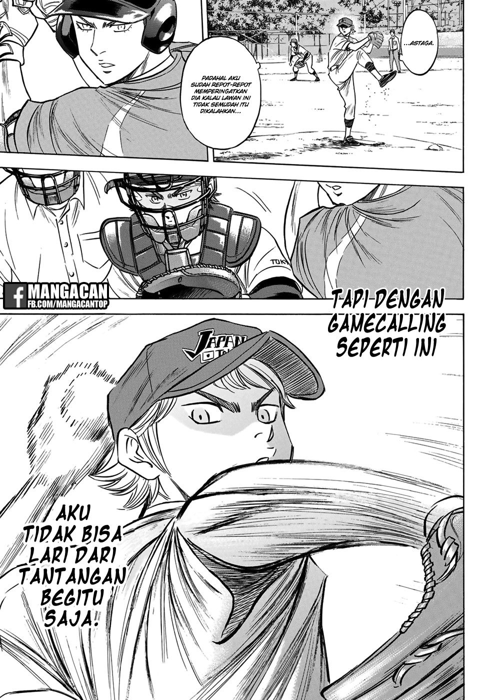 Diamond no Ace Act 2 Chapter 112 Bahasa Indonesia