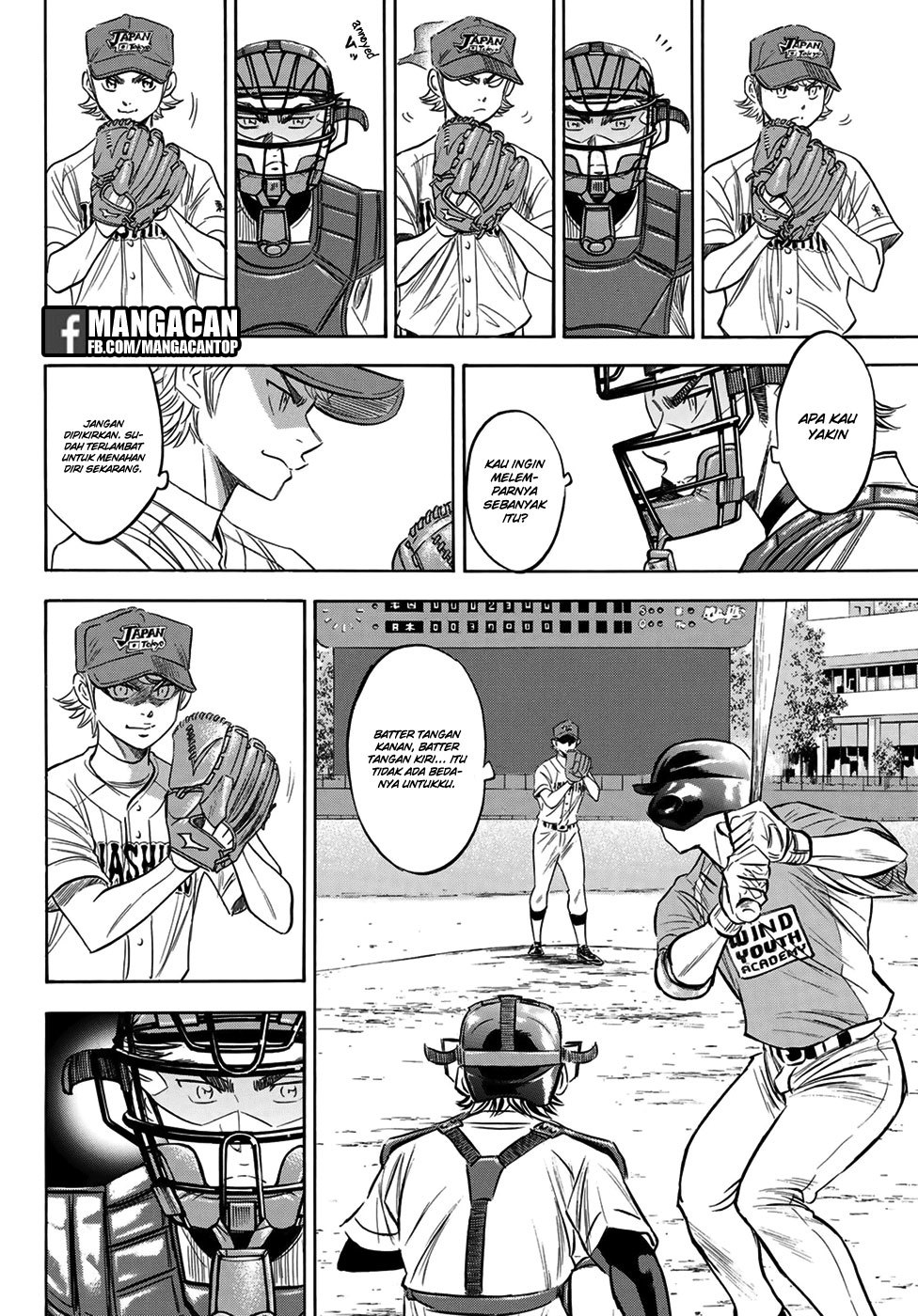 Diamond no Ace Act 2 Chapter 112 Bahasa Indonesia