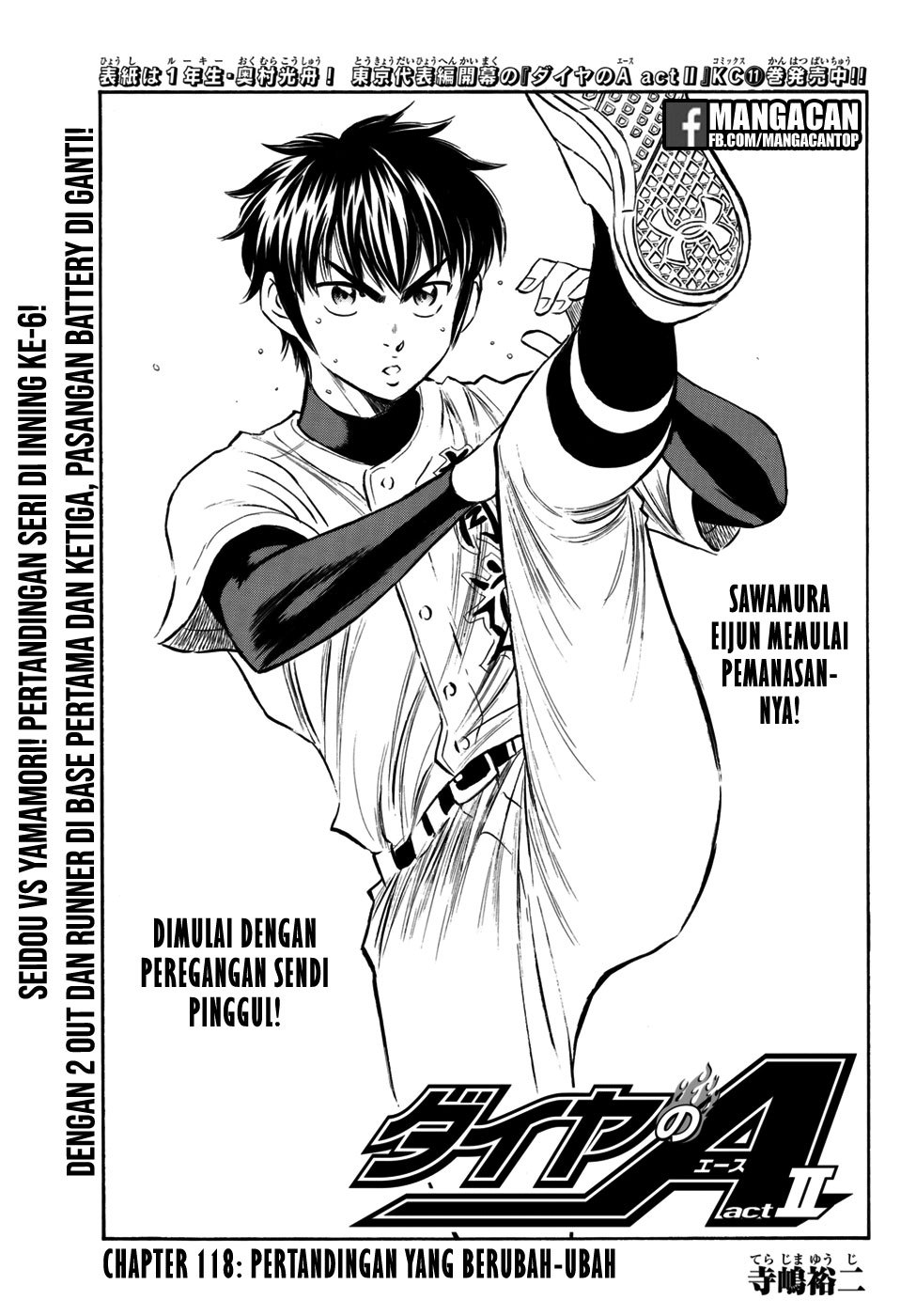 Diamond no Ace Act 2 Chapter 118 Bahasa Indonesia