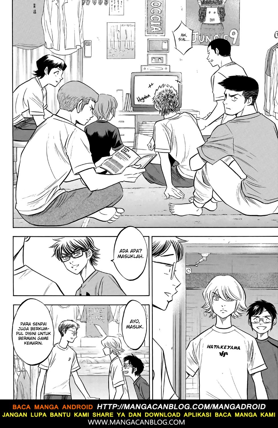 Diamond no Ace Act 2 Chapter 136 Bahasa Indonesia