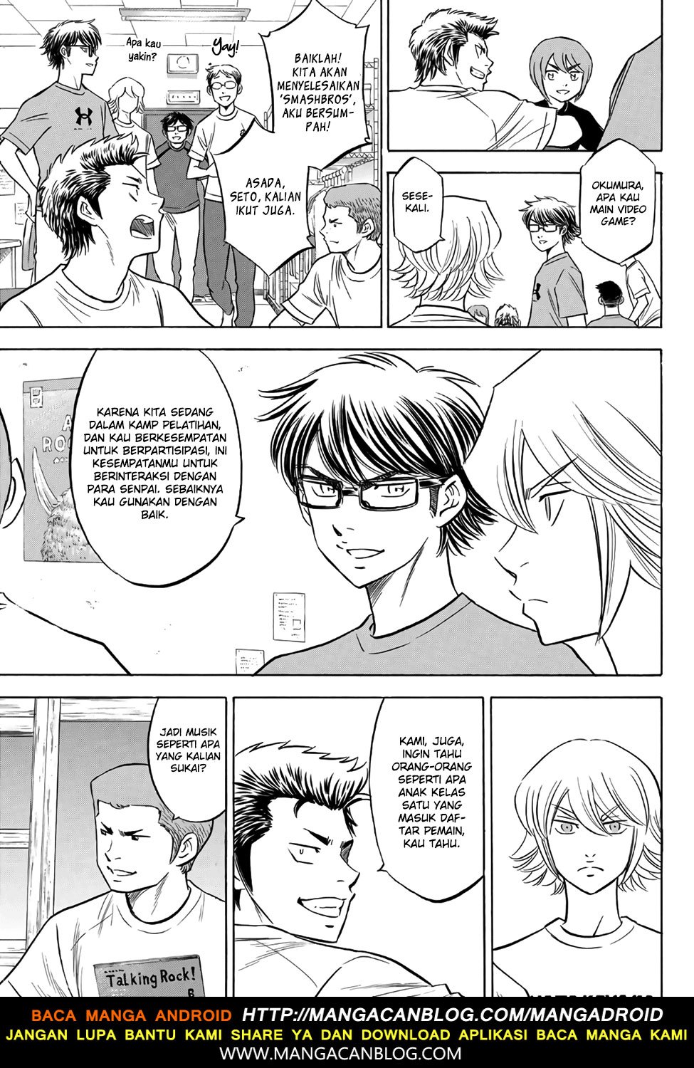 Diamond no Ace Act 2 Chapter 136 Bahasa Indonesia