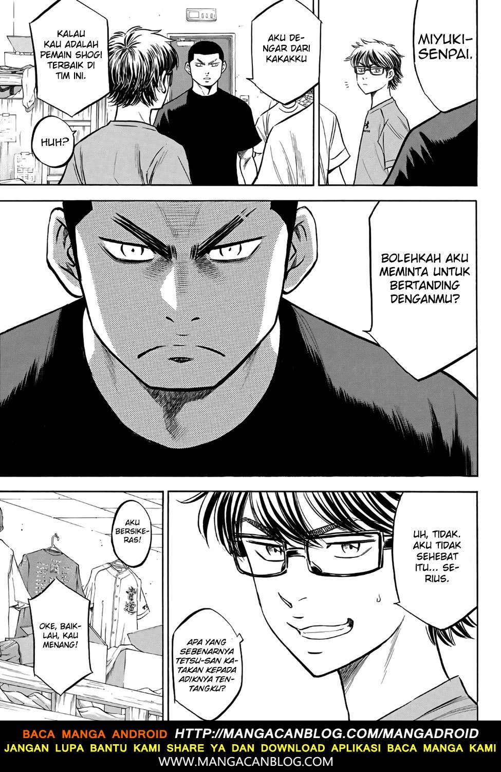Diamond no Ace Act 2 Chapter 136 Bahasa Indonesia