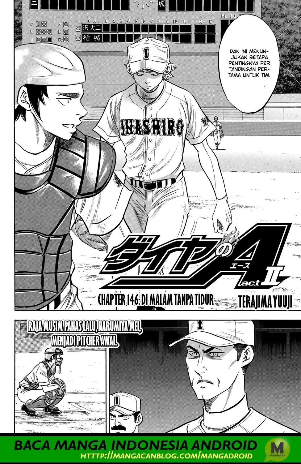 Diamond no Ace Act 2 chapter 146