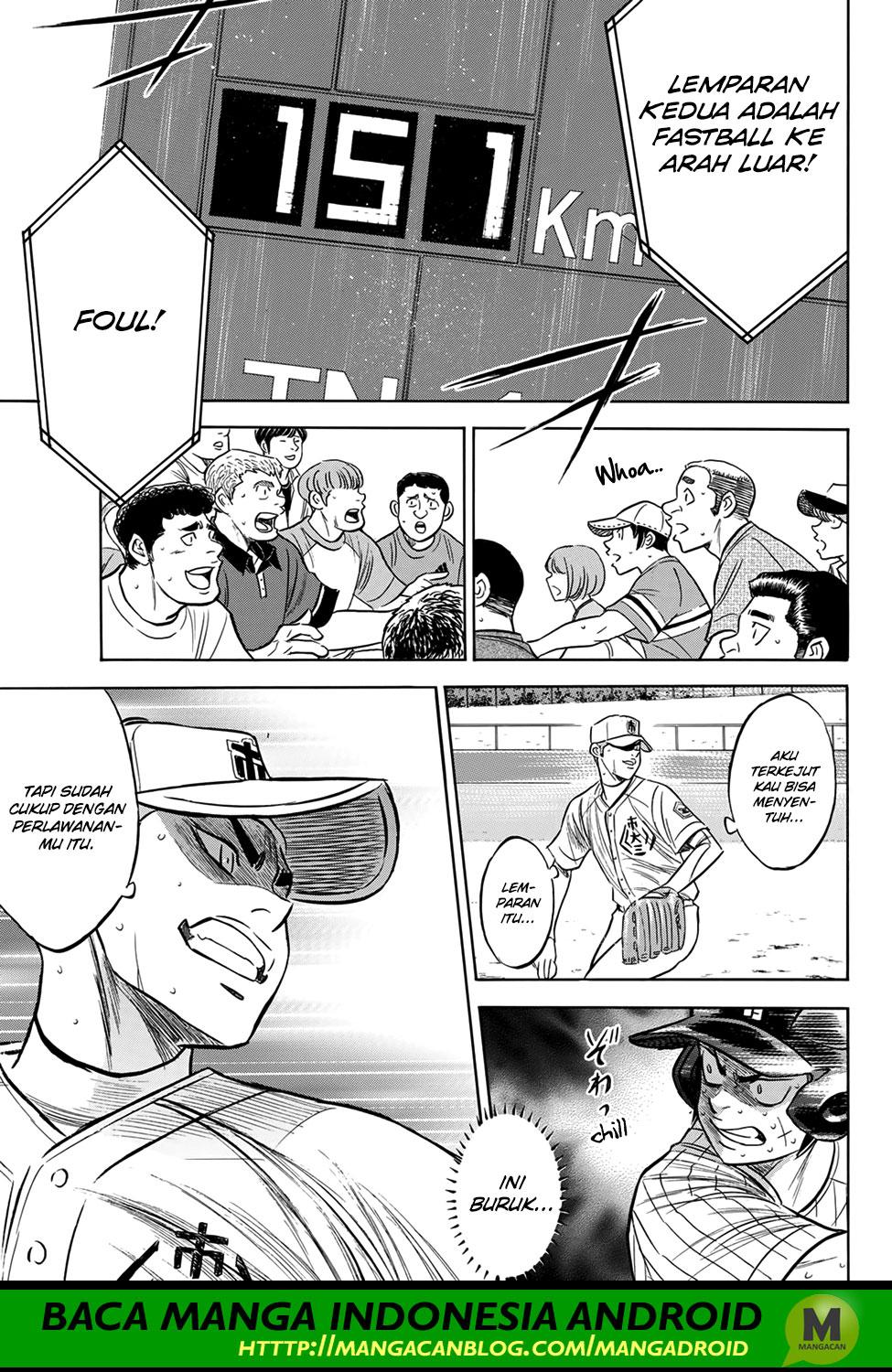 Diamond no Ace Act 2 Chapter 176 Bahasa Indonesia