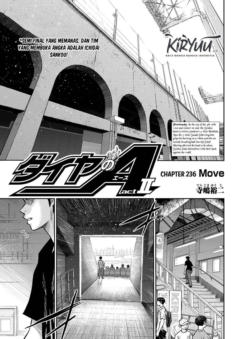 Diamond no Ace Act 2 chapter 236