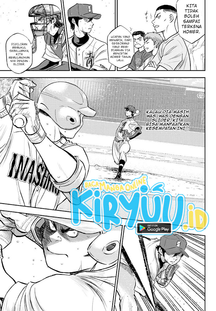 Diamond no Ace Act 2 Chapter 270 Bahasa Indonesia