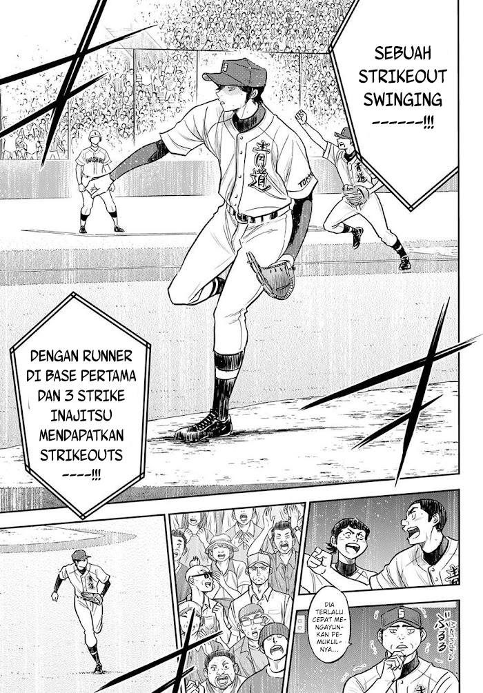 Diamond no Ace Act 2 Chapter 270 Bahasa Indonesia