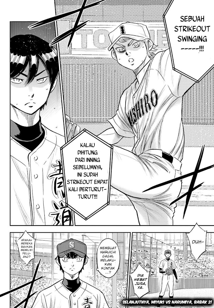 Diamond no Ace Act 2 Chapter 270 Bahasa Indonesia