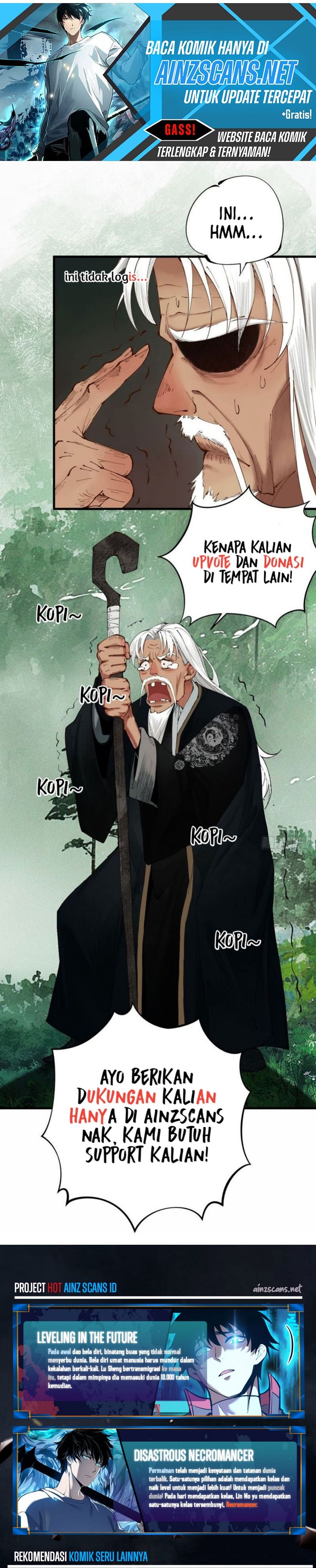 Disastrous Necromancer Chapter 233 Bahasa Indonesia