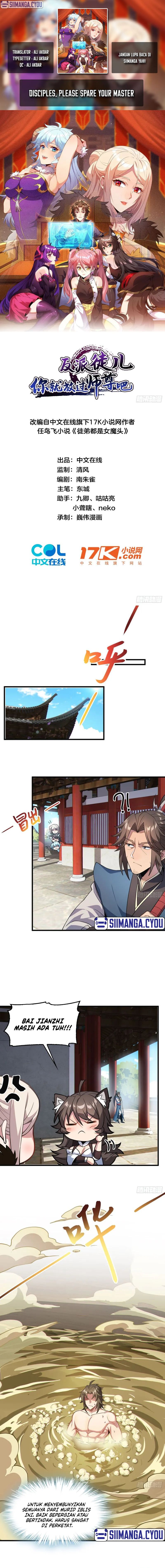 Disciples Please Spare Your Master Chapter 18 Bahasa Indonesia