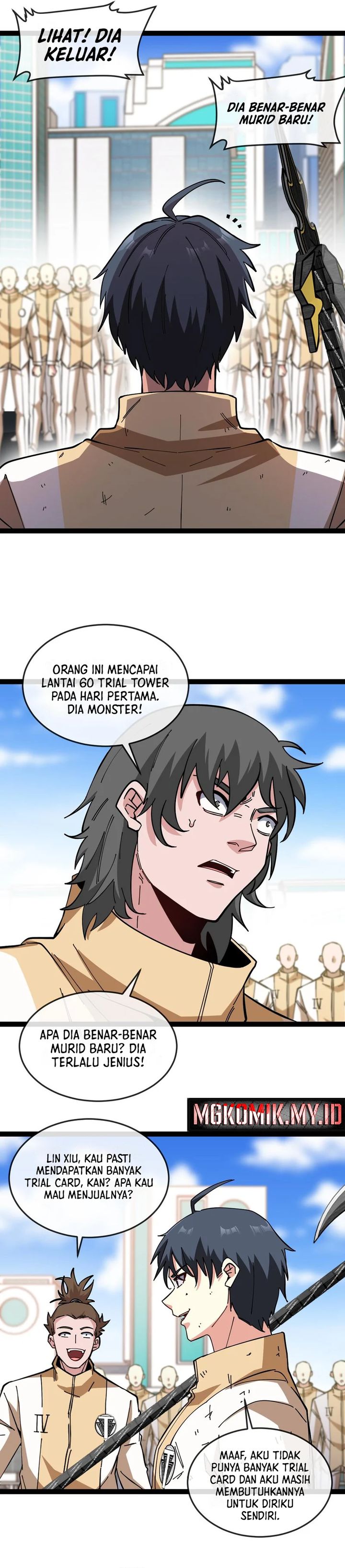 Divine Leveling System Chapter 184 Bahasa Indonesia