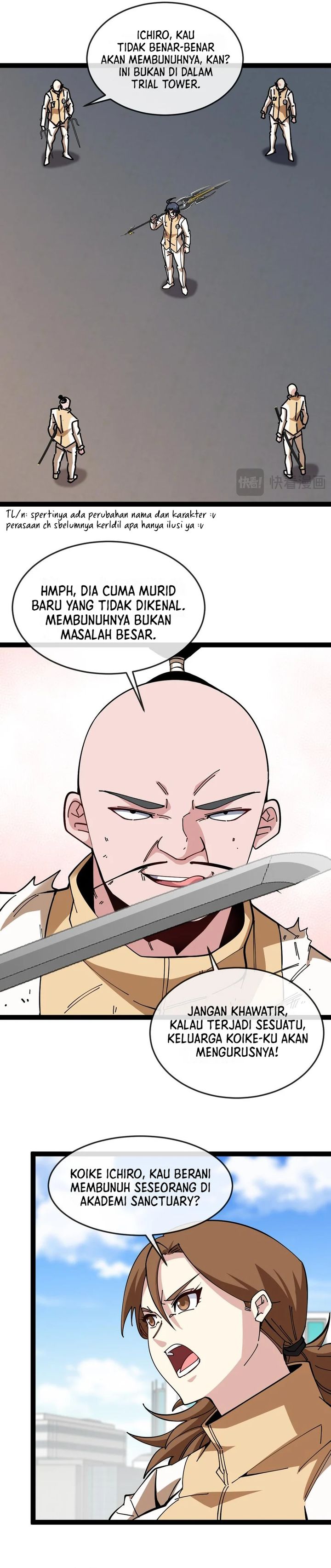 Divine Leveling System Chapter 184 Bahasa Indonesia