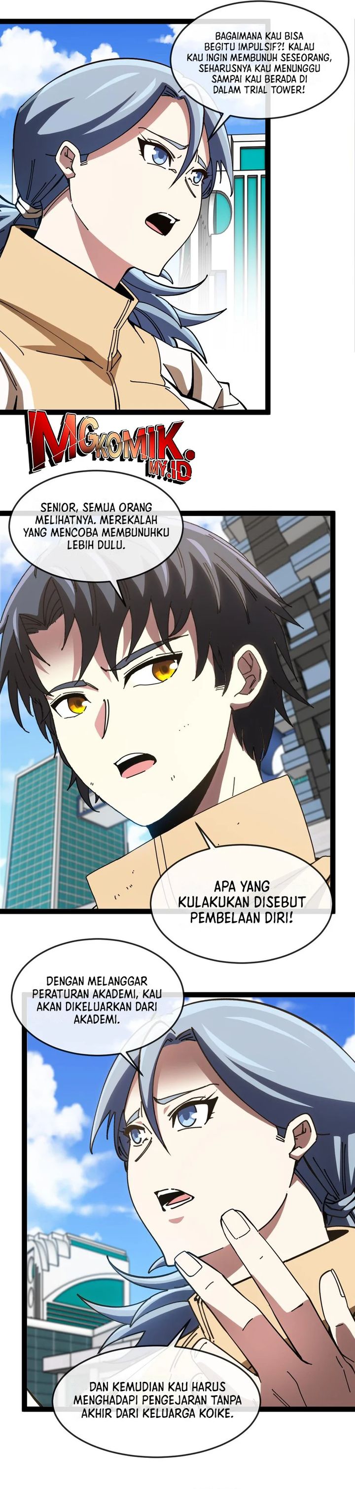 Divine Leveling System Chapter 184 Bahasa Indonesia