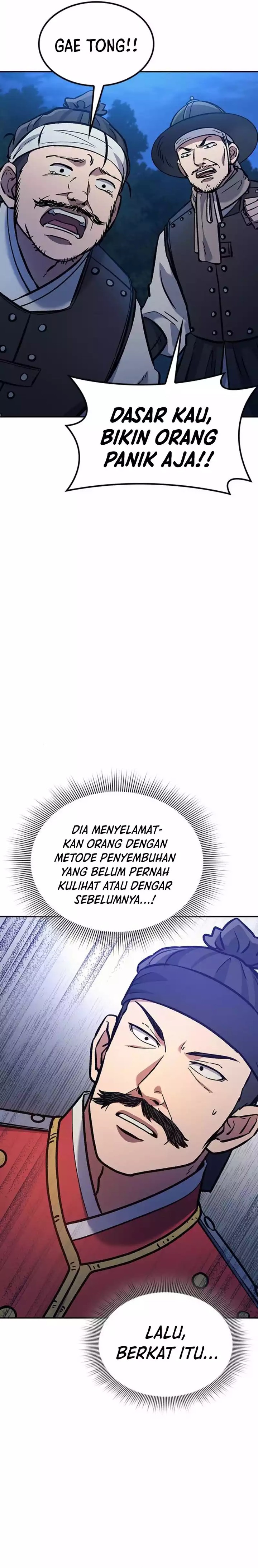 Doctor’s Time Travel to Joseon Chapter 21 Bahasa Indonesia