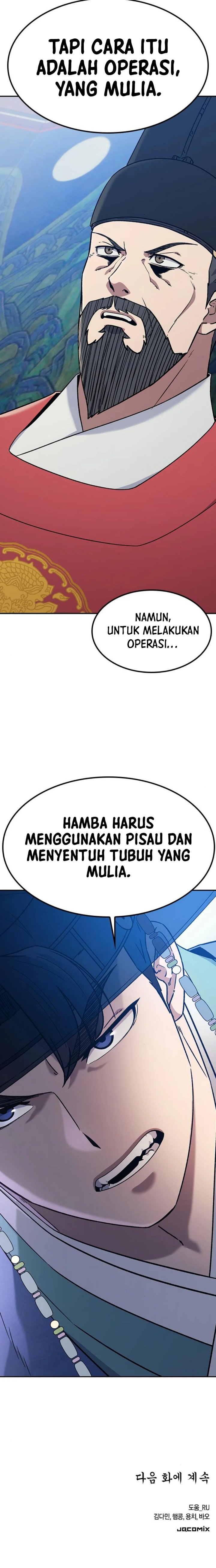 Doctor’s Time Travel to Joseon Chapter 43 Bahasa Indonesia