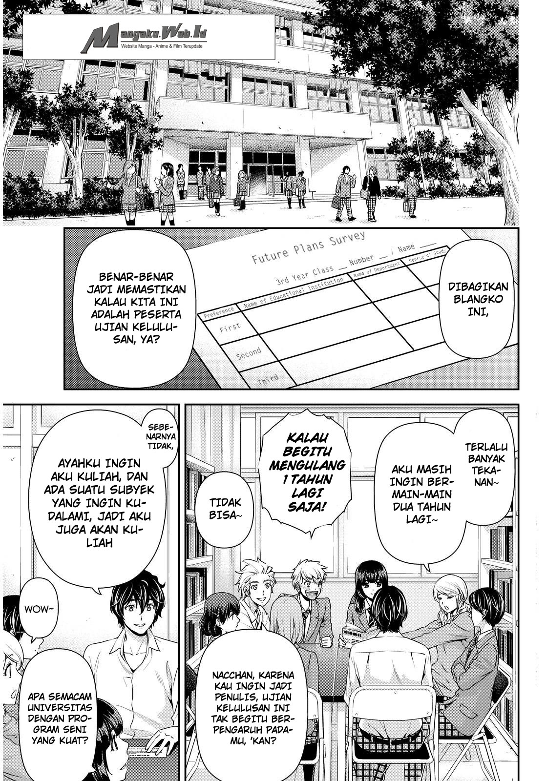 Domestic na Kanojo Chapter 83