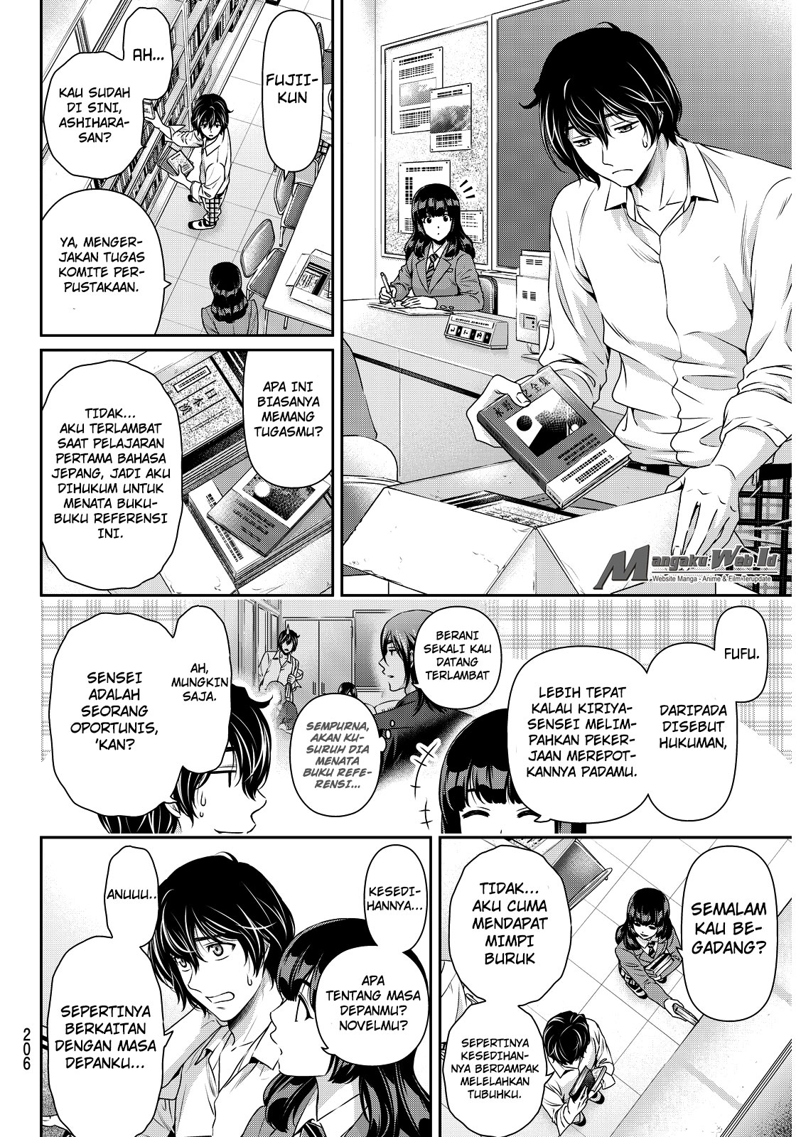 Domestic na Kanojo Chapter 85