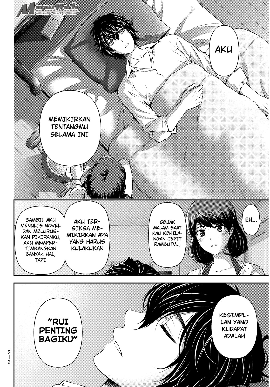 Domestic na Kanojo Chapter 85