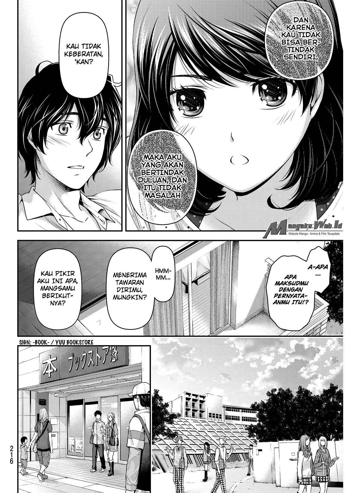 Domestic na Kanojo Chapter 85
