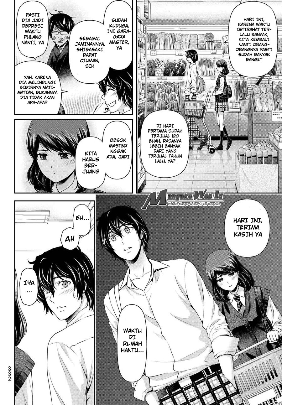Domestic na Kanojo Chapter 113 Bahasa Indonesia